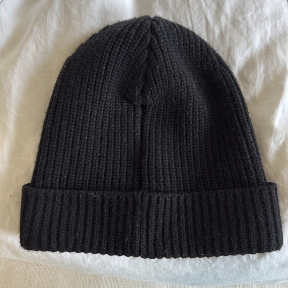 Celine Logo Knit Beanie in Black - Picture 5 of 7